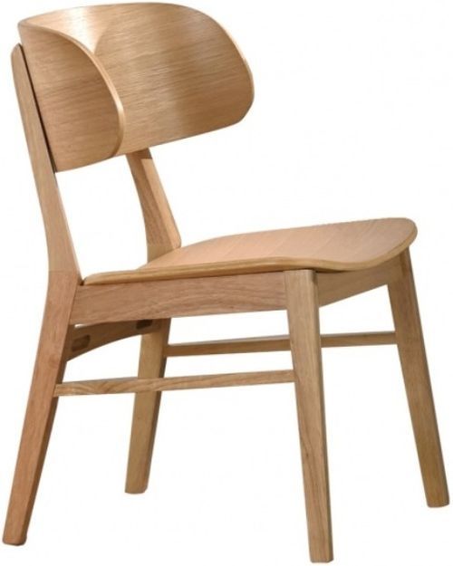 Winners Only® Uptown Natural Oak Barrel Back Dining Side Chair-0