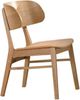 Winners Only® Uptown Natural Oak Barrel Back Dining Side Chair-0