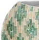 A & B Home Capiz Beige/Green Vase-3