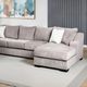 Furniture of America® Mayfield Gray Sectional-2