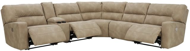 Signature Design by Ashley® Next-Gen DuraPella 6-Piece Sand Power Reclining Sectional-0