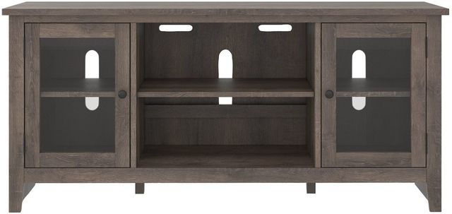 Signature Design by Ashley® Arlenbry Gray 60" TV Stand with Electric Fireplace-1