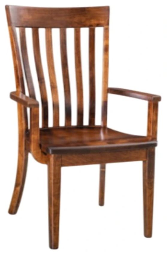 Archbold Furniture Customizable Amish Essentials Nathan Arm Chair-0