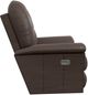 La-Z-Boy® Jasper Dark Brown Leather Power Wall Recliner with Headrest and Lumbar-2