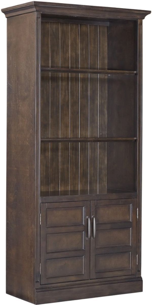 Parker House® Shoreham Medium Roast 35" Door Bookcase-0