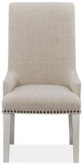 Magnussen Home® Bronwyn Alabaster Upholstered Host Side Chairs-1