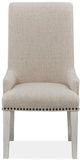 Magnussen Home® Bronwyn Alabaster Upholstered Host Side Chairs-1