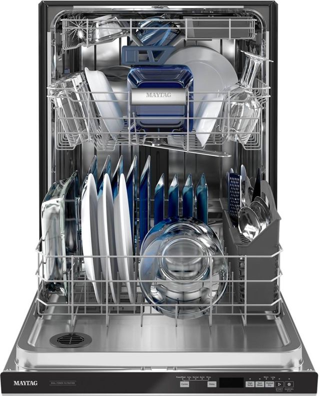 Maytag® 24" Fingerprint Resistant Stainless Steel Built in Dishwasher-6