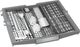 Bosch 800 Series 24" Stainless Steel Front Control Built-In Dishwasher-5