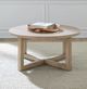 Liberty Furniture Proximity Place Barley Buff Round Cocktail Table-1