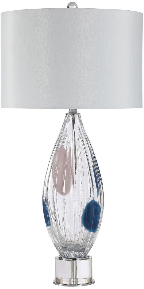 Renwil® Everren Luxor Blue/Clear Table Lamp-3