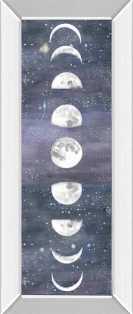 Classy Art Moon Chart Il by Naomi Mccavitt Wall Art-0
