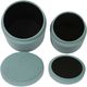 TOV Furniture by TOV Slashed Set of 2 Sea Blue Kris Storage Ottomans-3