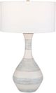 Uttermost® Potter Blue/Ivory/Tan Striped Table Lamp-3