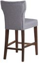 Olliix by Madison Park Grey Avila Tufted Back Counter Stool-3