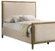 Furniture of America® Key Natural Oak King Panel Bed-0