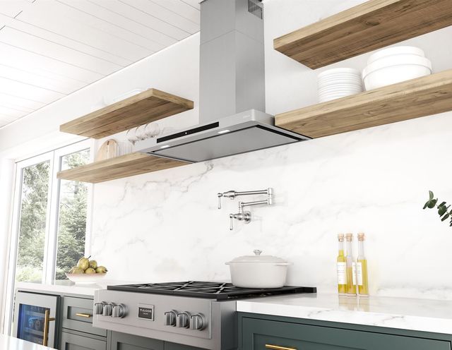 Zephyr Designer Collection Vista 36" Stainless Steel Wall Mounted Range Hood-4