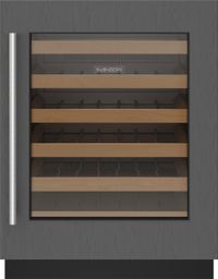 Front view of the Sub-Zero® Designer Series 24" Panel Ready Undercounter Wine Storage