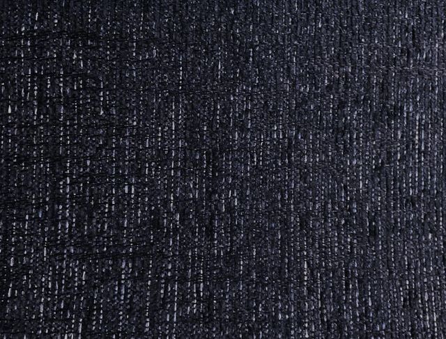 International Furniture Direct Georgia Navy Blue Square Ottoman-3