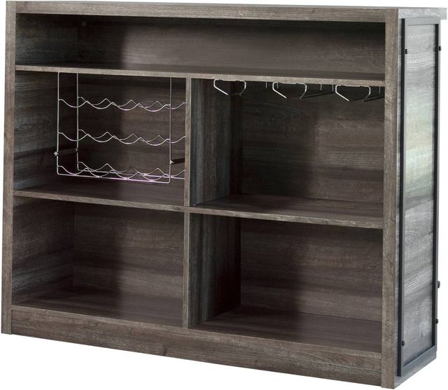Coaster® Joe Aged Oak 5-Shelf Bar Unit-1