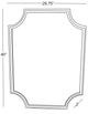 Surya Joslyn Gold Wall Mirror-3