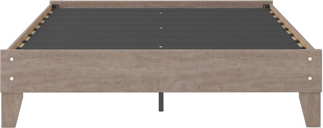 Signature Design by Ashley® Flannia Gray Queen Platform Bed-3