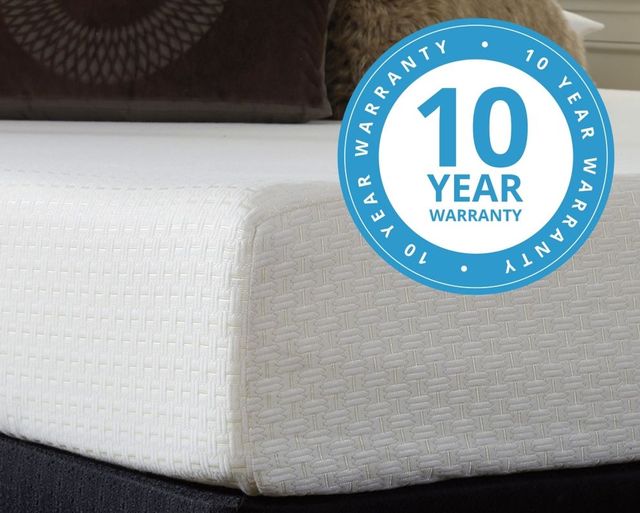 Sierra Sleep® by Ashley® Chime 8" Memory Foam Medium Tight Top Queen Mattress in a Box-12