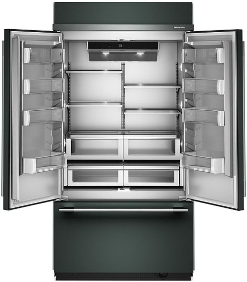 KitchenAid® 42" 24.2 Cu. Ft. Juniper Built In French Door Refrigerator-1