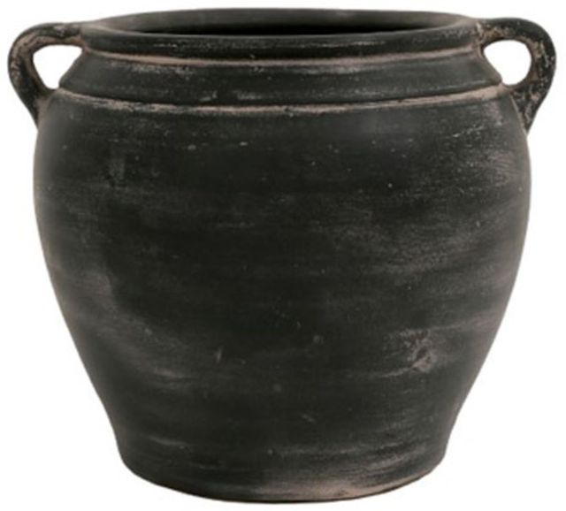 Signature Design by Ashley® Meadie Distressed Black Vase-0
