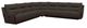 La-Z-Boy® Palmer Walnut Leather Reclining Sectional with Custom Layout Options-0