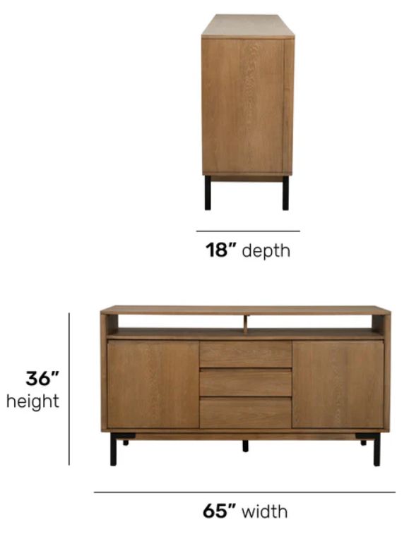 Flexsteel® Millwork Umber Sideboard-2