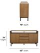 Flexsteel® Millwork Umber Sideboard-2