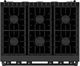 Thor Kitchen® A Series 36" Matte Black Contemporary Freestanding Pro Style LP Gas Range-5