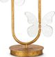Regina Andrew Monarch Gold Leaf/Natural Oval Table Lamp-1