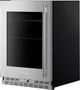 KitchenAid® 24" 5.2 Cu. Ft. PrintShield™ Stainless Finish Beverage Center with Glass Door-1
