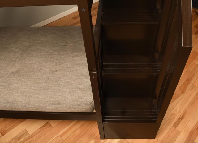 Kodiak Furniture Kelcie Dark Chocolate Twin Bunk Bed -1