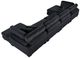 Homelegance® Traverse 4-Piece Black U-Shape Sectional with Reversible Chaise-3