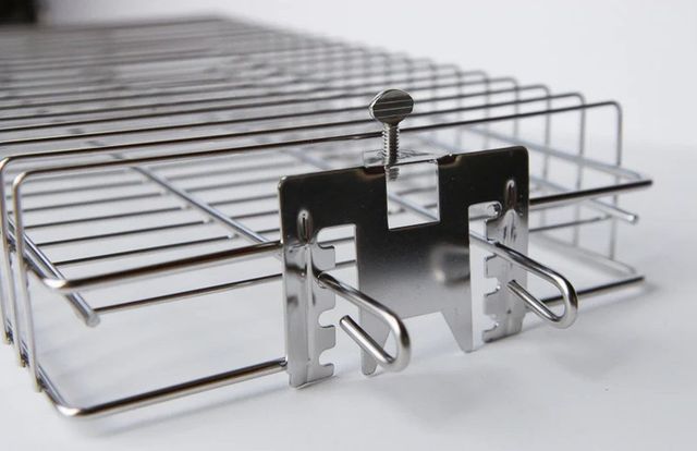 Hasty Bake Stainless Steel Flat Rotisserie Basket-2