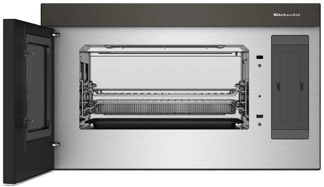 KitchenAid® 1.1 Cu. Ft. Black Ore Over The Range Microwave-1
