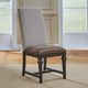 Liberty Furniture Paradise Valley Flax Tweed/Saddle Brown/Tobacco Upholstered Side Chair-1