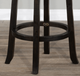Sunny Designs™ Black Walnut Swivel Stool-2