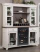 ECI Furniture La Sierra Distressed White/Grayish Brown Back Bar and Hutch-0