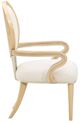 Michael Amini® Camellia Field Caramel Arm Chair-3