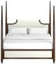 A.R.T. Furniture® Eave Hazelnut/White Queen Upholstered Poster Bed-2