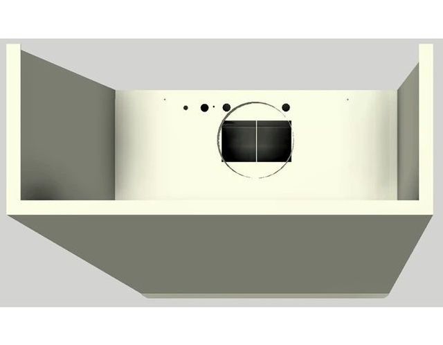 Vent-A-Hood® 30" Biscuit Wall Hood-2