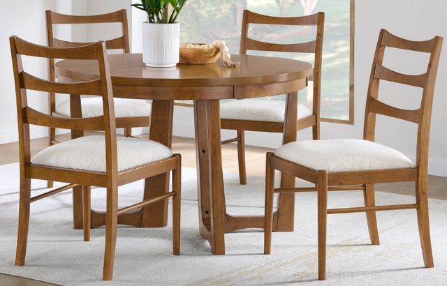 HH2 Home Margo 5-Piece Walnut Dining Set | Hoelscher&rsquo;s Fine 