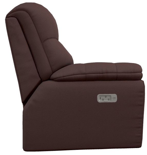 La-Z-Boy® Morrison Burgundy Power Reclining Loveseat with Headrest and Lumbar-2