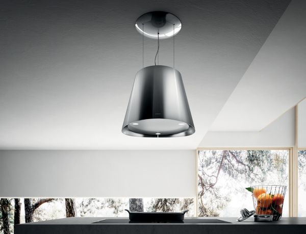 Elica Iconic Series Easy 20" Stainless Steel Island Range Hood