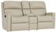 Flexsteel® Customizable Catalina Leather Manual Reclining Loveseat with Console-1