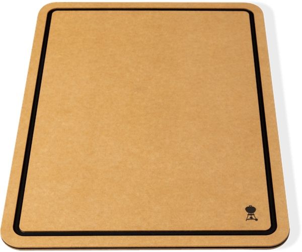 Weber® Works™ 2-Sided Wood Cutting Board-2